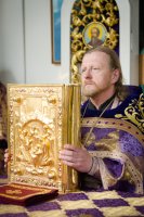 Божественная литургия в день отдания праздника Благовещения Пресвятой Богородицы и Собора Архангела Гавриила