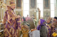 Божественная литургия в день отдания праздника Благовещения Пресвятой Богородицы и Собора Архангела Гавриила