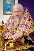 Божественная литургия в день отдания праздника Благовещения Пресвятой Богородицы и Собора Архангела Гавриила