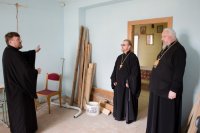 Преосвященнейший Стефан совершил рабочие поездки по строящимся и реставрируемым храмам Светлогорского округа
