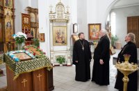 Преосвященнейший Стефан совершил рабочие поездки по строящимся и реставрируемым храмам Светлогорского округа