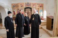 Преосвященнейший Стефан совершил рабочие поездки по строящимся и реставрируемым храмам Светлогорского округа