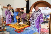 Божественная литургия в Неделю 4-ю Великого поста, день памяти прп.Иоанна Лествичника