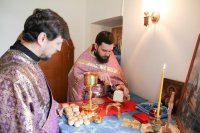 Божественная литургия в Неделю 4-ю Великого поста, день памяти прп.Иоанна Лествичника