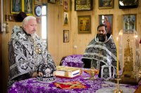 Преосвященнейший Стефан совершил в храме Покрова Пресвятой Богородицы г.Речицы пассию