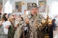 Преосвященнейший Стефан совершил в храме Покрова Пресвятой Богородицы г.Речицы пассию