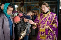 Преосвященнейший Стефан совершил в храме Покрова Пресвятой Богородицы г.Речицы пассию