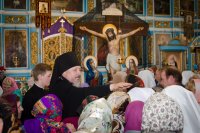 Преосвященнейший Стефан совершил в храме Покрова Пресвятой Богородицы г.Речицы пассию