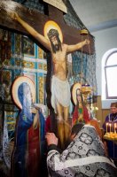 Преосвященнейший Стефан совершил в храме Покрова Пресвятой Богородицы г.Речицы пассию