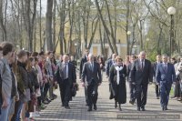 Торжественное открытие усыпальницы князей Паскевичей