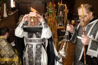 Божественная литургия в среду 5-й седмицы Великого поста