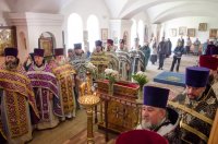 Божественная литургия в среду 5-й седмицы Великого поста