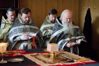 Божественная литургия в среду 5-й седмицы Великого поста