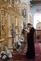 Преосвященнейший Стефан совершил утреню с чтением Великого канона Преосвященнейший Стефан совершил утреню с чтением Великого канона