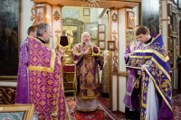 Божественная литургия  в Четверок Великого канона и день памяти прп. Марии Египетской