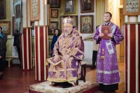 Божественная литургия  в Четверок Великого канона и день памяти прп. Марии Египетской