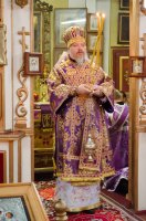 Божественная литургия  в Четверок Великого канона и день памяти прп. Марии Египетской