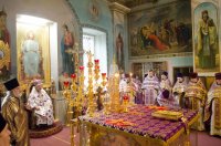 Божественная литургия в пятницу 5-й седмицы Великого поста