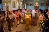 Божественная литургия в пятницу 5-й седмицы Великого поста