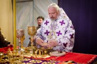 Божественная литургия в пятницу 5-й седмицы Великого поста