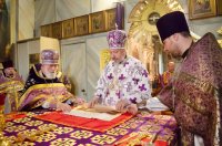 Божественная литургия в пятницу 5-й седмицы Великого поста