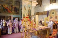 Божественная литургия в пятницу 5-й седмицы Великого поста