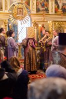 Всенощное бдение в канун Недели 5-й Великого поста, дня памяти Марии Египетской