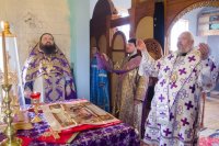 Божественная литургия в Неделю 5-ю Великого поста, день памяти Марии Египетской