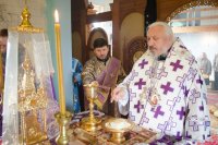 Божественная литургия в Неделю 5-ю Великого поста, день памяти Марии Египетской