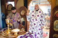 Божественная литургия в Неделю 5-ю Великого поста, день памяти Марии Египетской