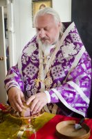 Божественная литургия Преждеосвященных Даров в день памяти священномученика Алексия (Кротенкова)