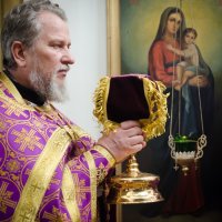 Божественная литургия Преждеосвященных Даров в день памяти священномученика Алексия (Кротенкова)