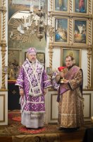 Божественная литургия Преждеосвященных Даров в день памяти священномученика Алексия (Кротенкова)