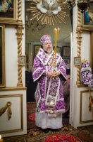 Божественная литургия Преждеосвященных Даров в день памяти священномученика Алексия (Кротенкова)