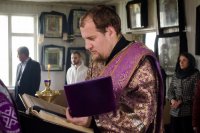 Божественная литургия Преждеосвященных Даров в день памяти священномученика Алексия (Кротенкова)