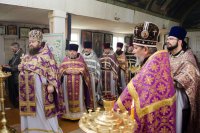 Божественная литургия Преждеосвященных Даров в день памяти священномученика Алексия (Кротенкова)