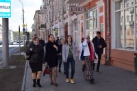 В г. Гомеле состоялся первый этап пешеходного квеста «Утраченное наследие»