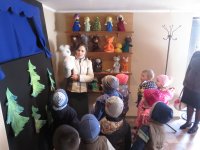 Воспитанники и воспитатели ГУО «Ясли-сад №1 г.Лоева» посетили храм Святой Живоначальной Троицы г.Лоева