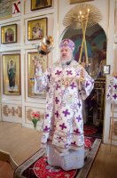 Божественная литургия Преждеосвященных Даров в храме Преображения Господня г.Гомеля