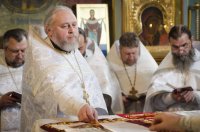 Божественная литургия в Лазареву субботу