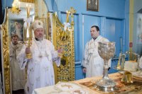 Божественная литургия в Лазареву субботу