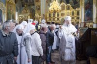 Божественная литургия в Лазареву субботу