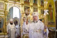 Божественная литургия в Лазареву субботу