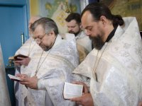 Божественная литургия в Лазареву субботу