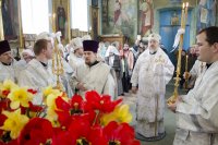 Божественная литургия в Лазареву субботу