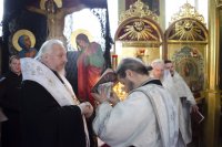 Божественная литургия в Лазареву субботу