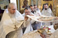 Божественная литургия в Лазареву субботу