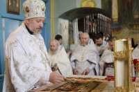 Божественная литургия в Лазареву субботу