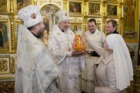 Божественная литургия в Лазареву субботу