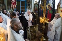 Божественная литургия в Лазареву субботу